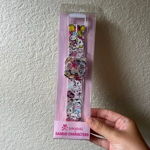 tokidoki x Sanrio Characters Pink Square Face Watch NEW in box